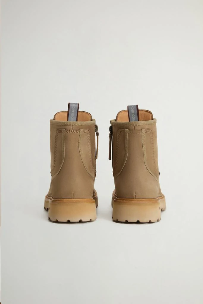 Woolrich Main Combat Boots in Suede - Men - Black 3