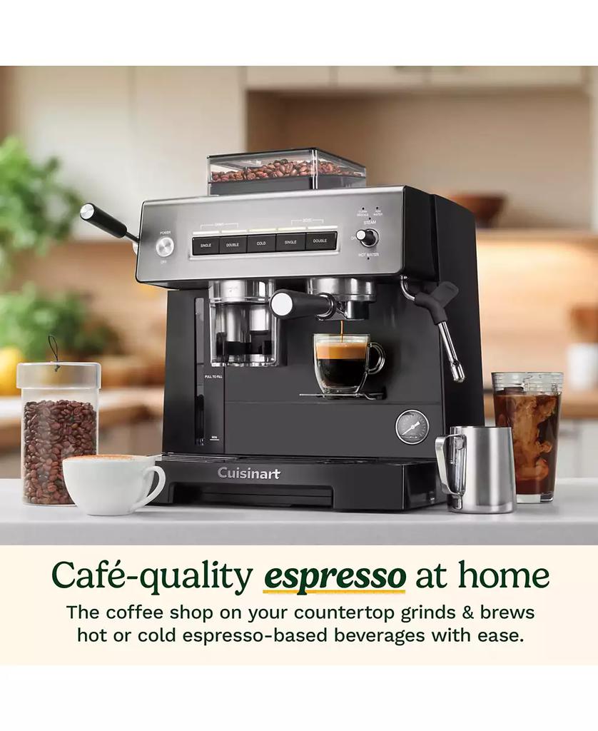 Cuisinart Espresso Bar Grind & Brew Espresso Machine, EM-640