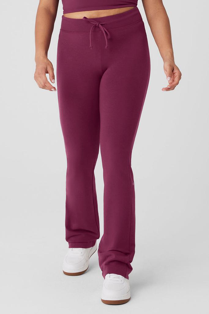 Alo Sway Bootcut Sweatpant - Wild Berry - Joggers - Free Shipping