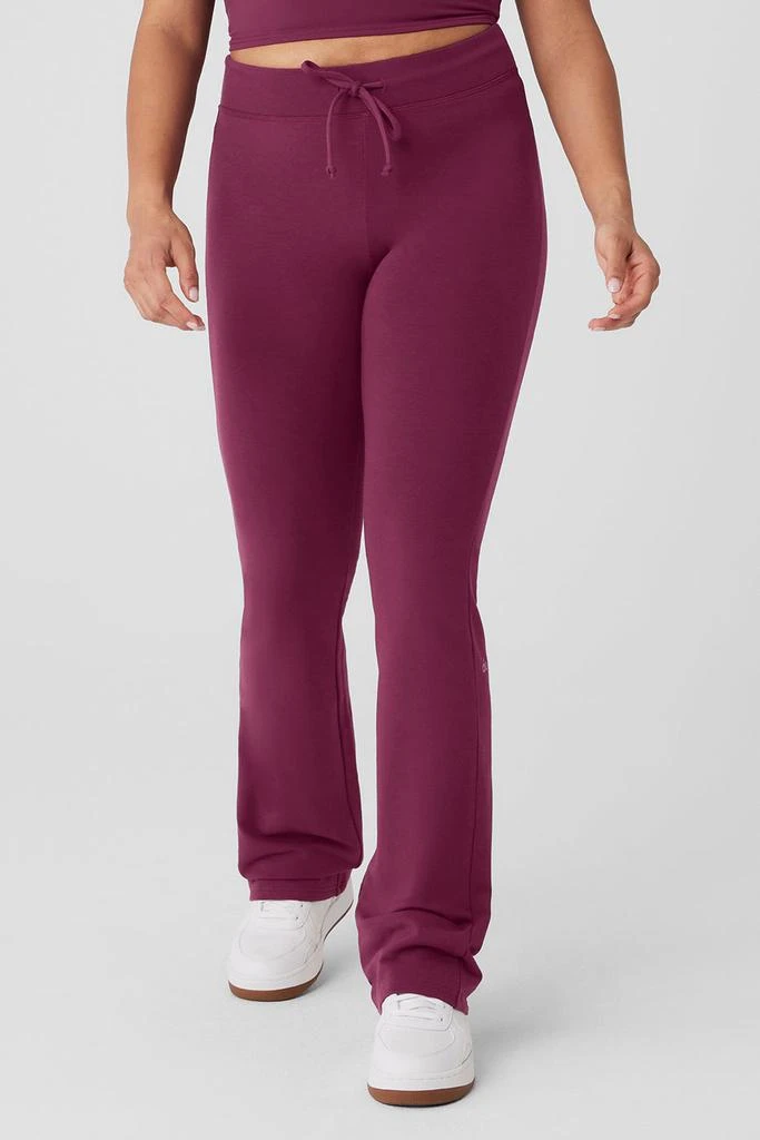 Alo Sway Bootcut Sweatpant - Wild Berry 5