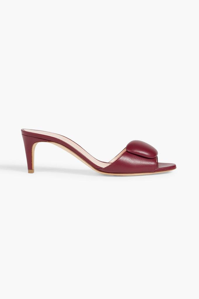 Rupert Sanderson Gwyneth embellished leather mules