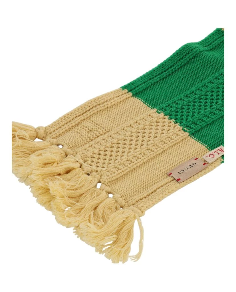 Gucci Knitted Wool Scarf 3