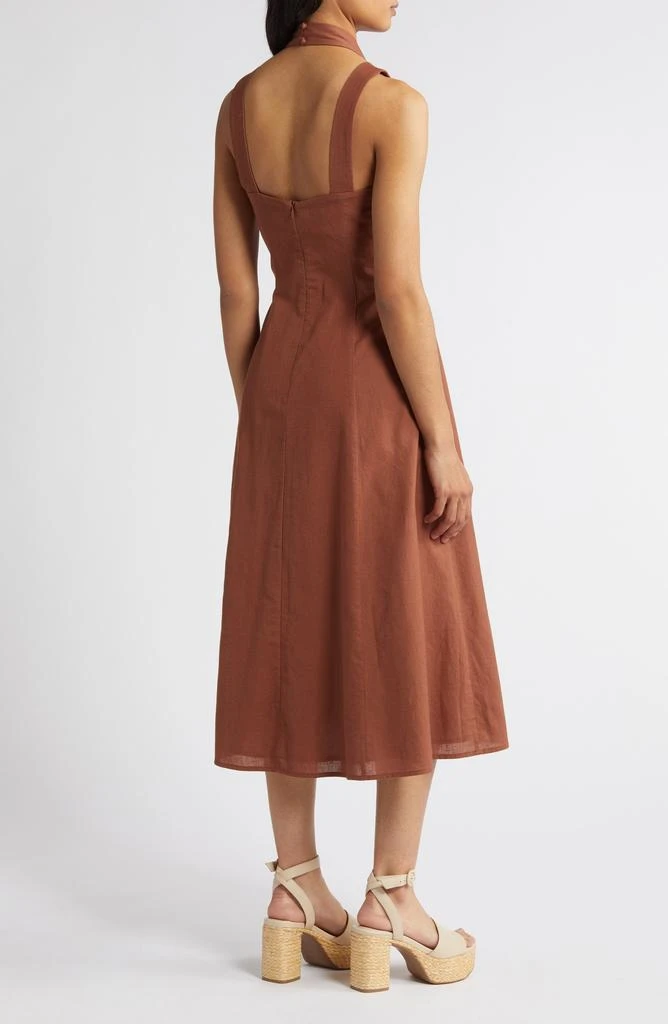 Du Paradis Positano A-Line Midi Dress 2