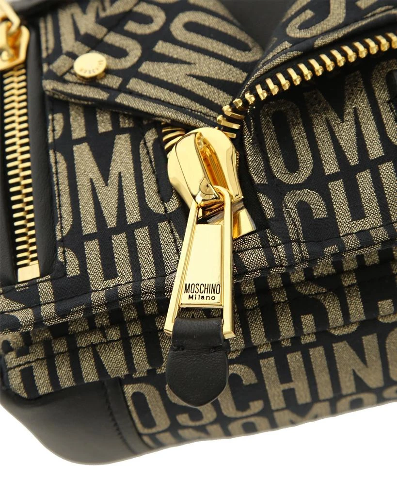 Moschino Moschino Monogrammed Biker Bag 5