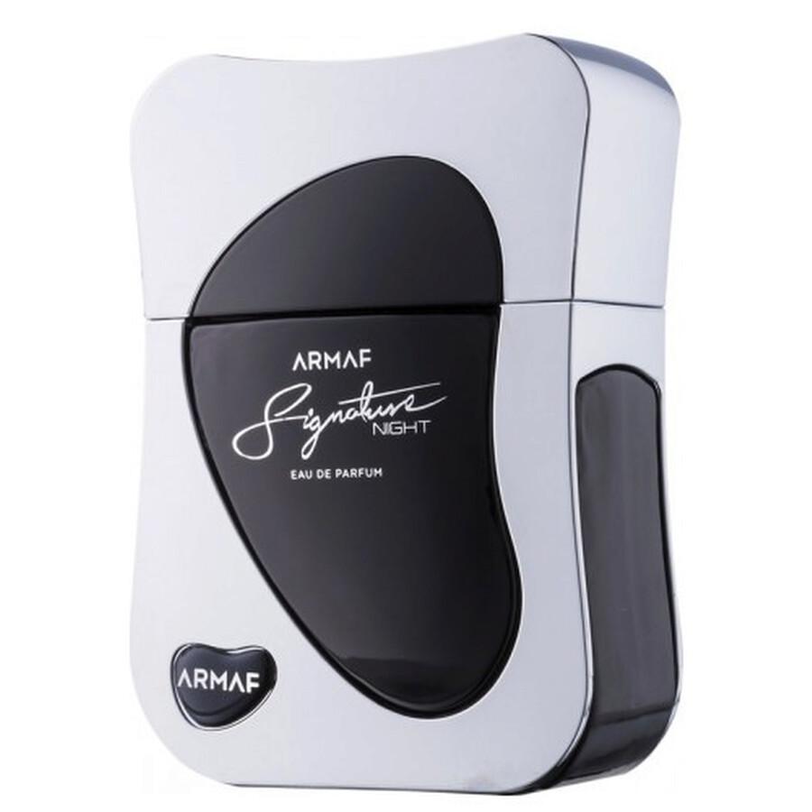 Armaf Men's Signature Night EDP Spray 3.4 oz Fragrances 6294015101386