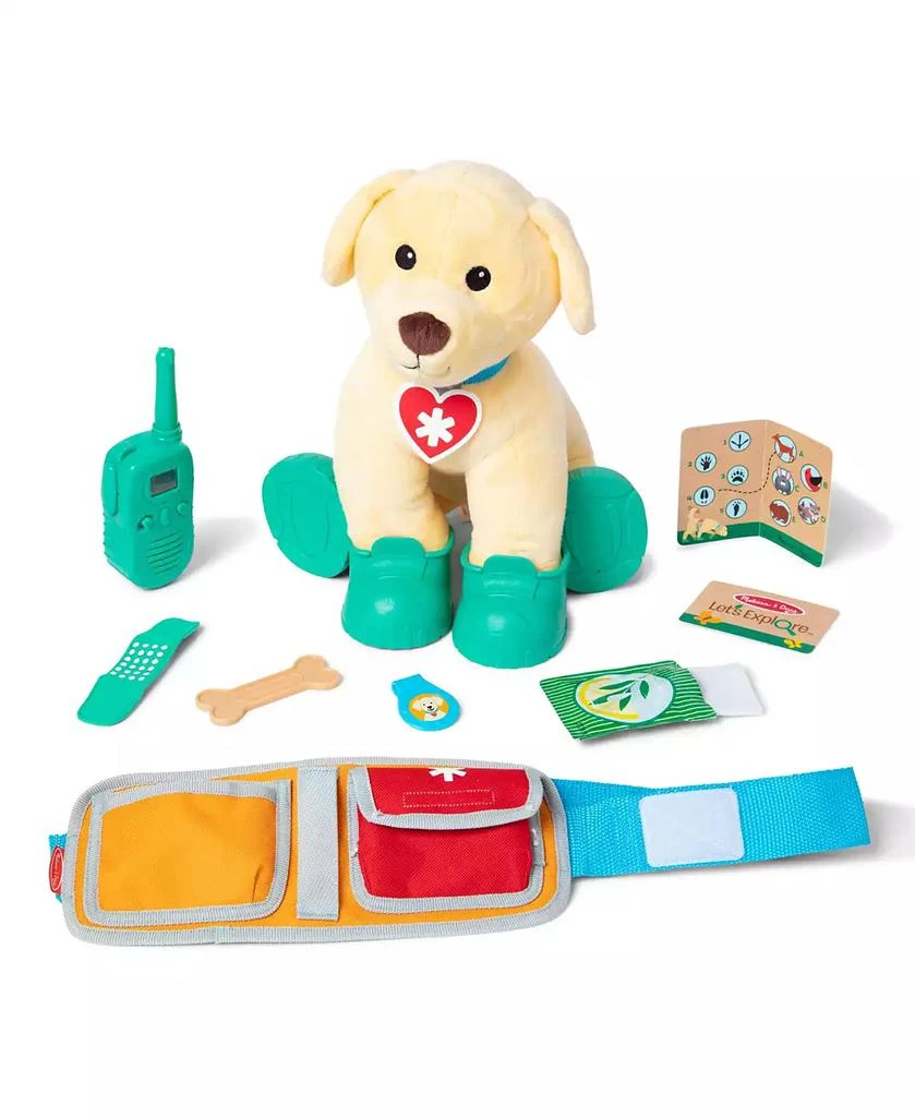 Melissa
Doug Lets Explore Ranger Dog Plush with Search And Rescue Gear