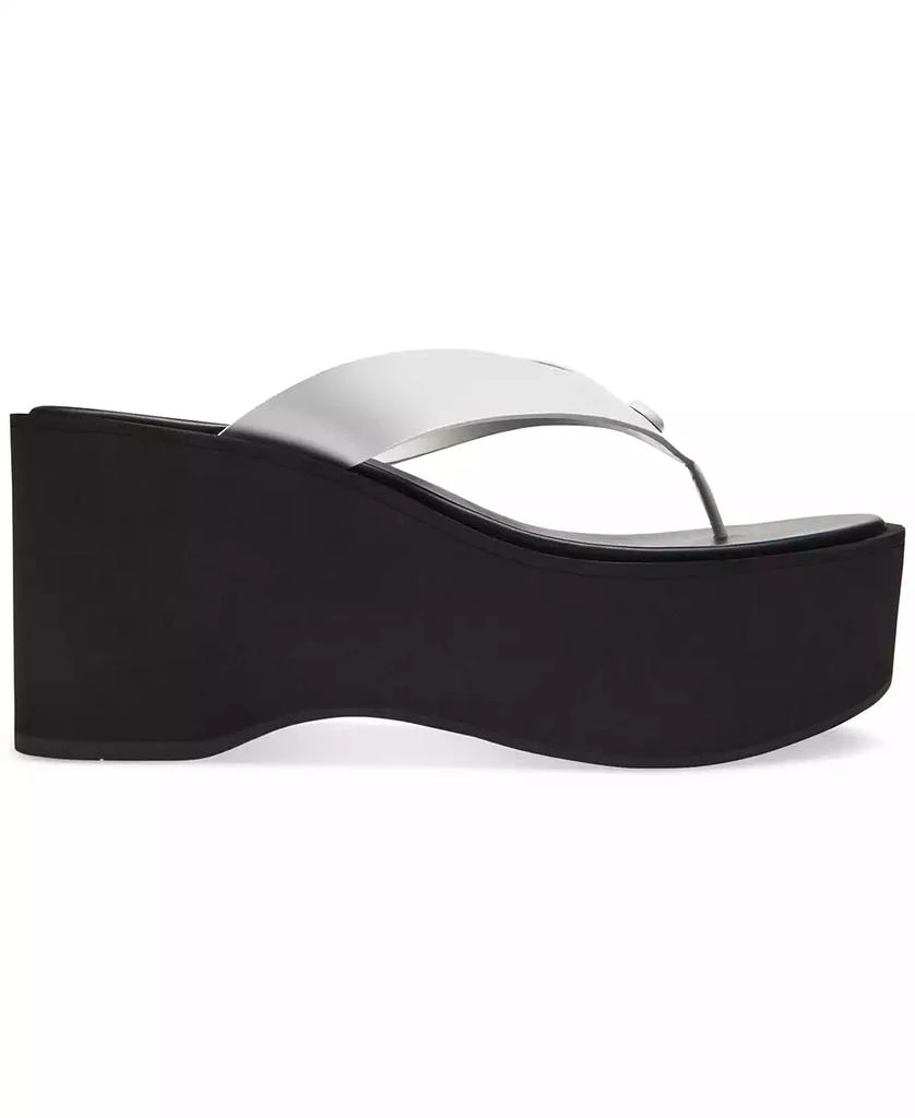 Coach Women's Sculpted Platform "C" Logo Leather Flip Flop 2