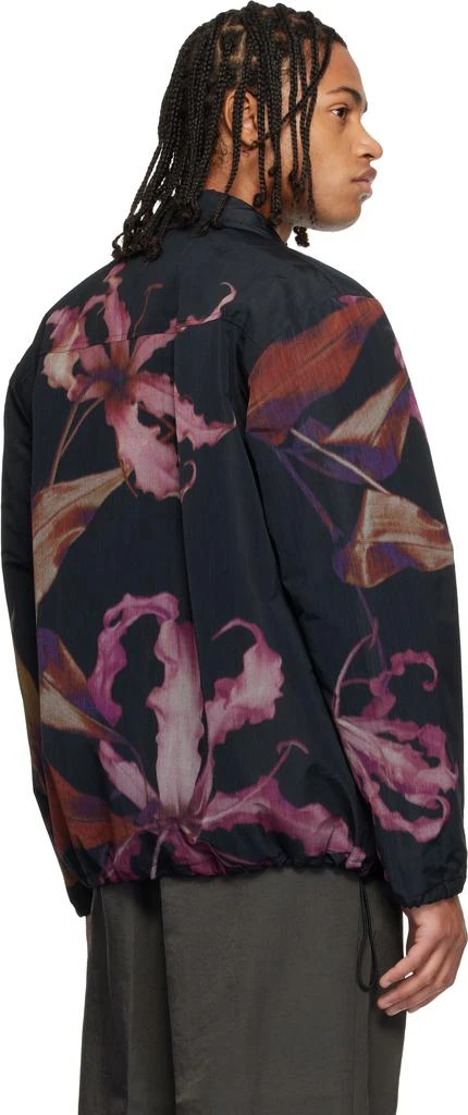 Dries Van Noten Black Printed Jacket 3