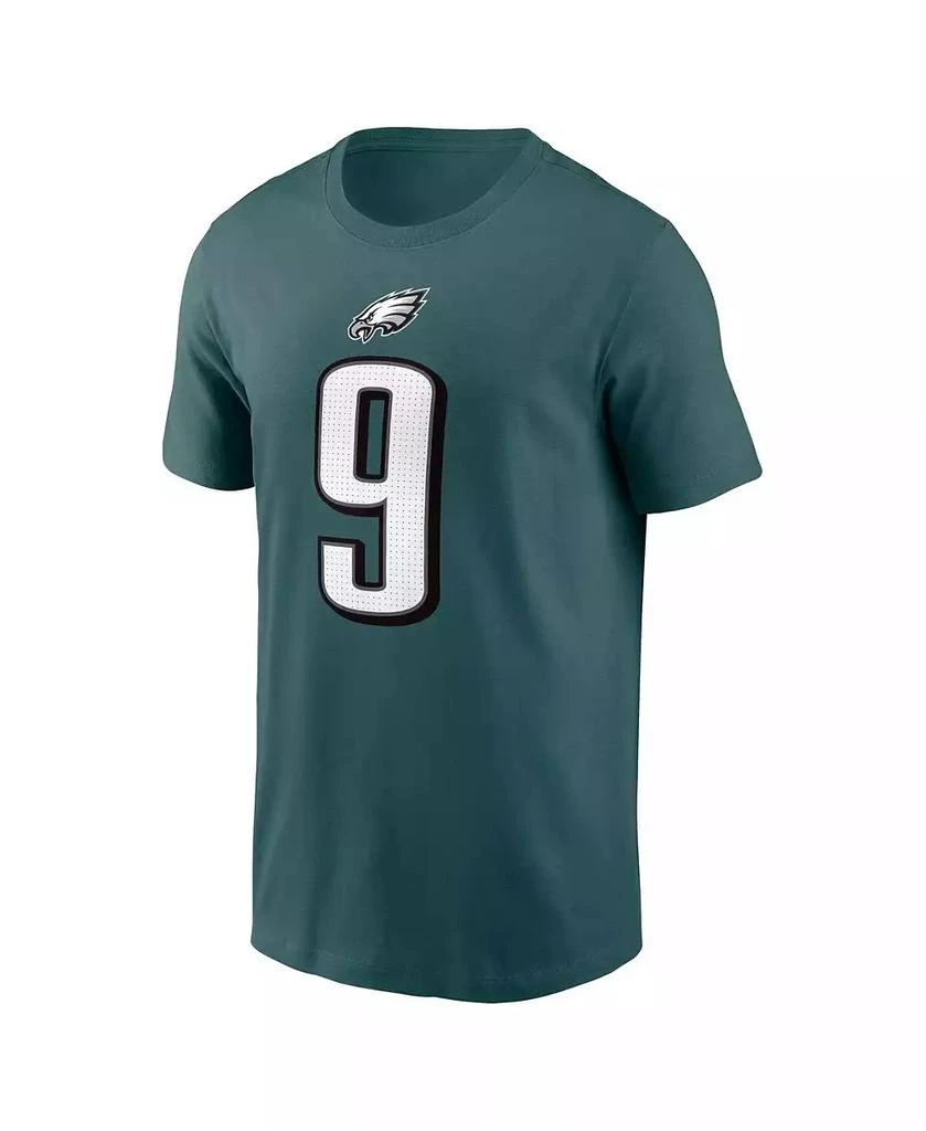NIKE Men's Nick Foles Midnight Green Philadelphia Eagles Retired Player Name Number T-Shirt 2