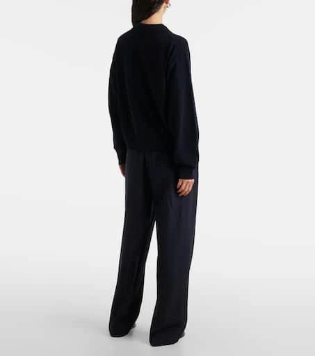Jardin des Orangers Wool and cashmere polo sweater 3