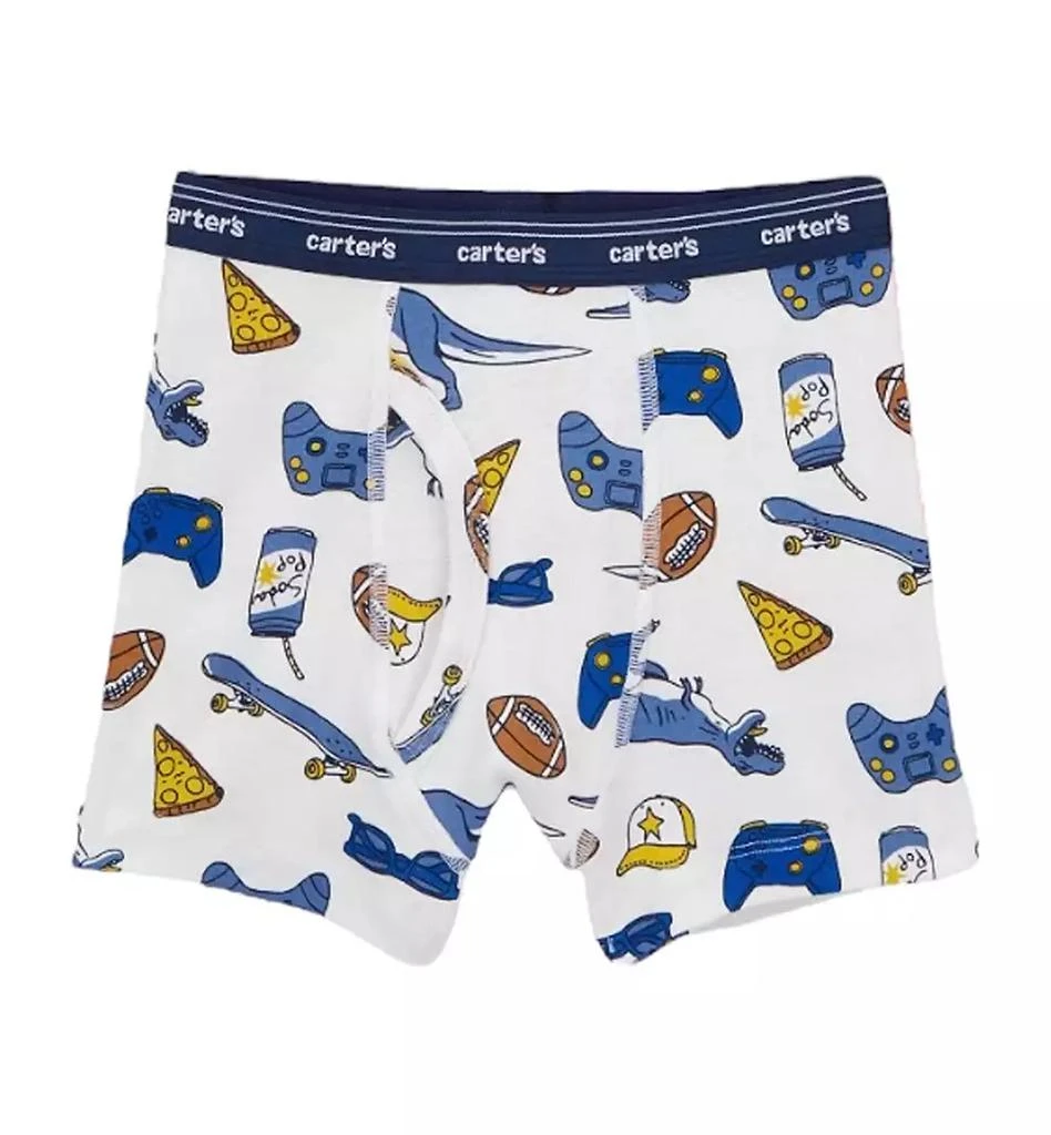 Carter
s Toddler Boys
 Printed Boxer Briefs, 5-Pack Set 4