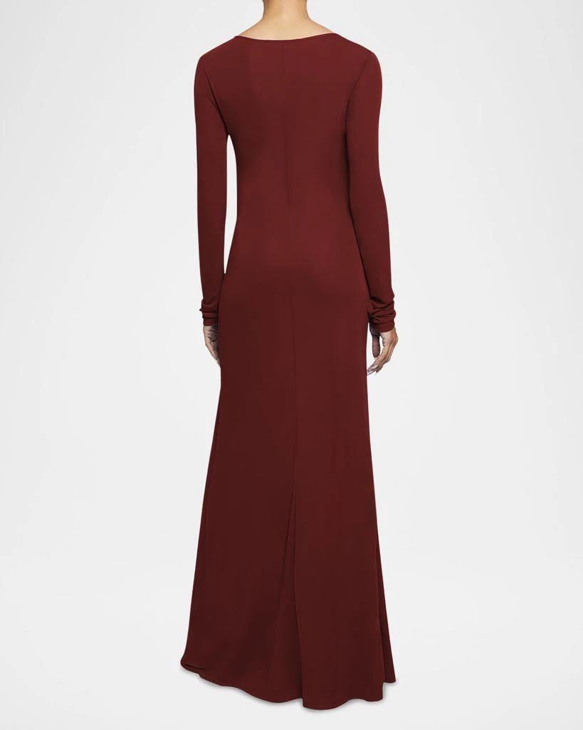 Santorelli Abby Jersey Maxi Dress with Side Ruching 3