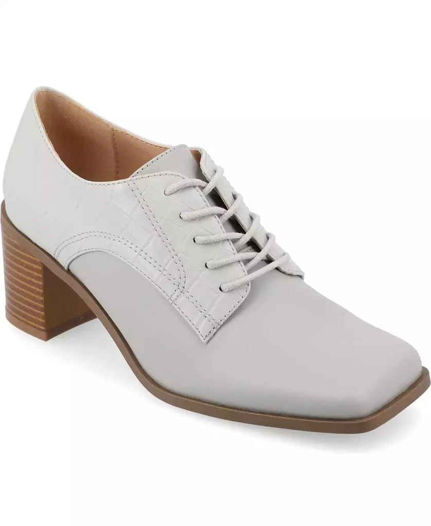 Journee Collection Women's Sylvan Square Toe Loafers 1