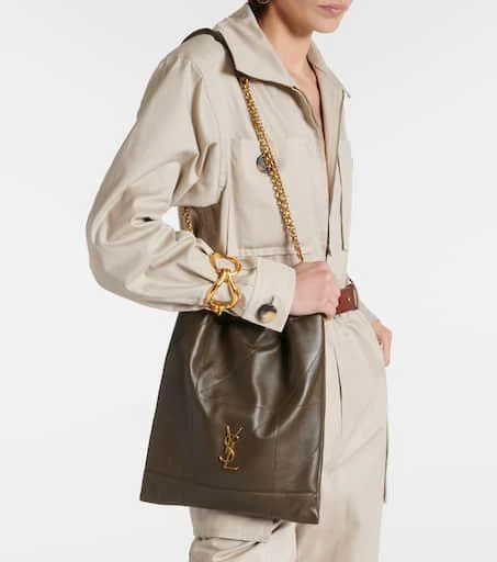 Yves Saint Laurent Jamie Pochon leather bucket bag 2