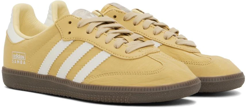Adidas Yellow Samba OG Sneakers 4