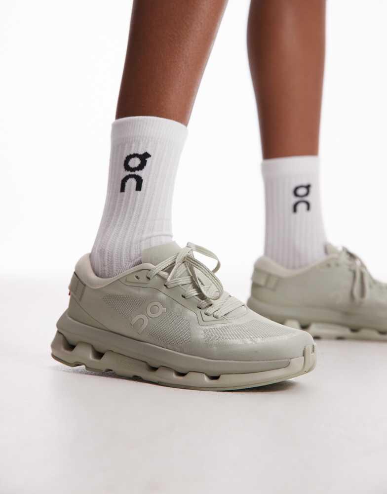 ON Cloudzone all day trainers in off white – On Sale Now with Up