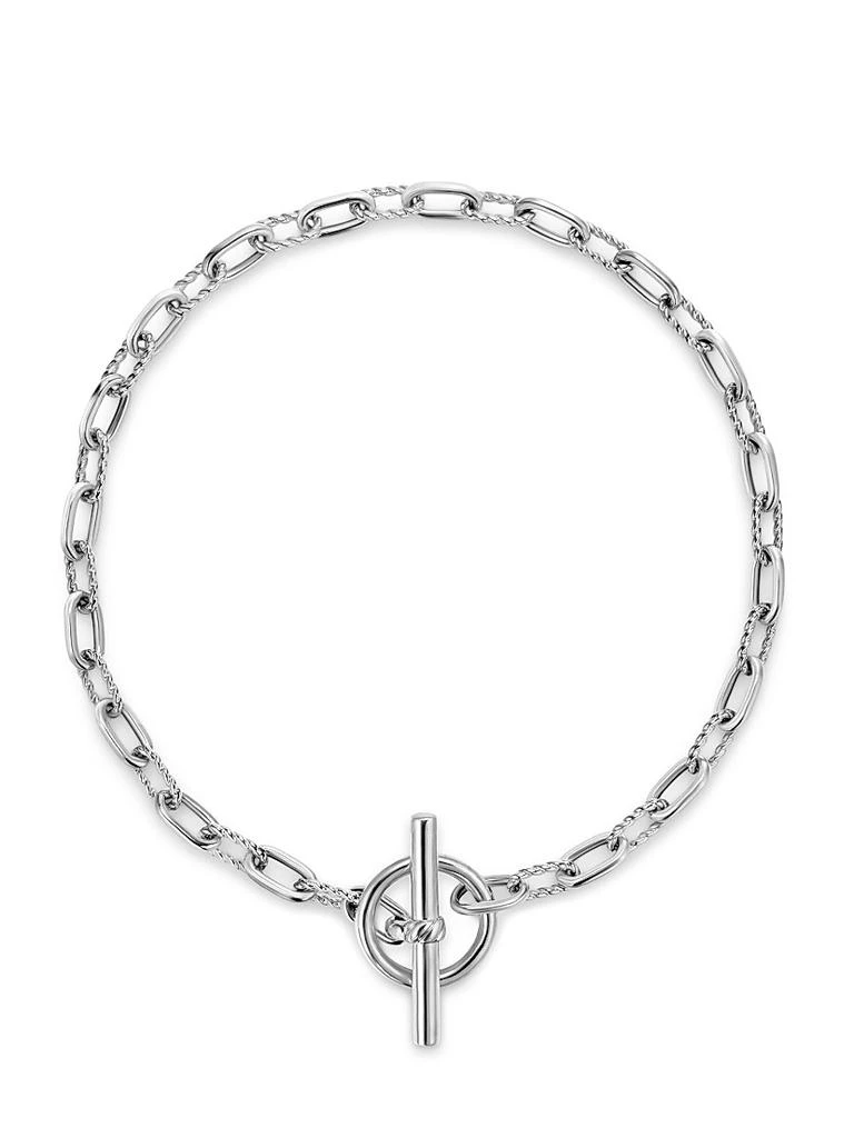 David Yurman DY Madison Toggle Chain Bracelet in Sterling Silver, 3MM 2
