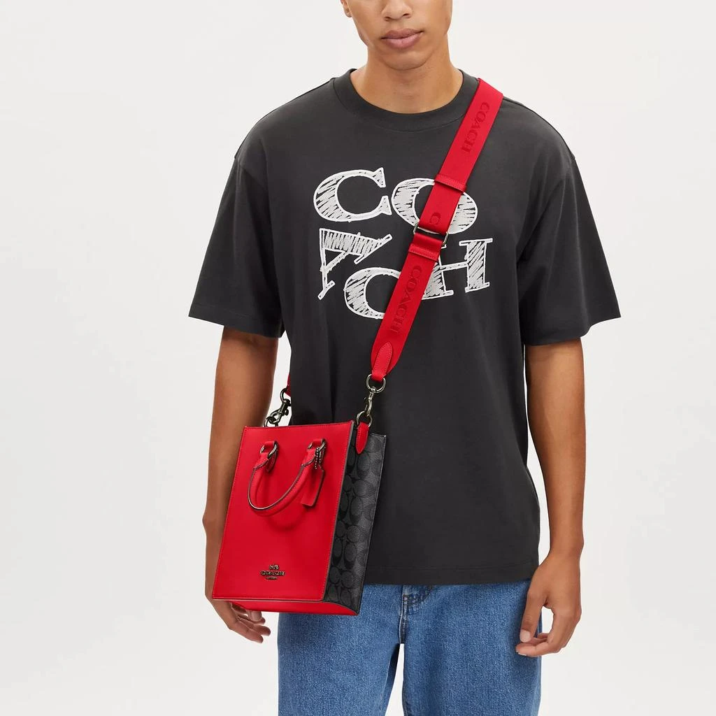 Coach Dylan Tote In Colorblock Signature Canvas 3