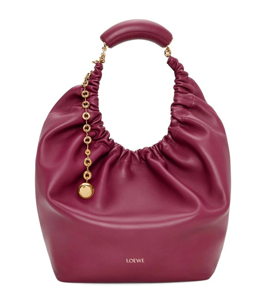 Loewe Medium Leather Squeeze Top-Handle Bag 1