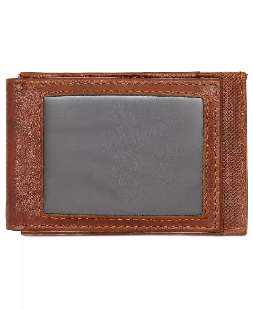 Kenneth Cole Men's Crunch Magnetic Front-Pocket Leather Wallet 2