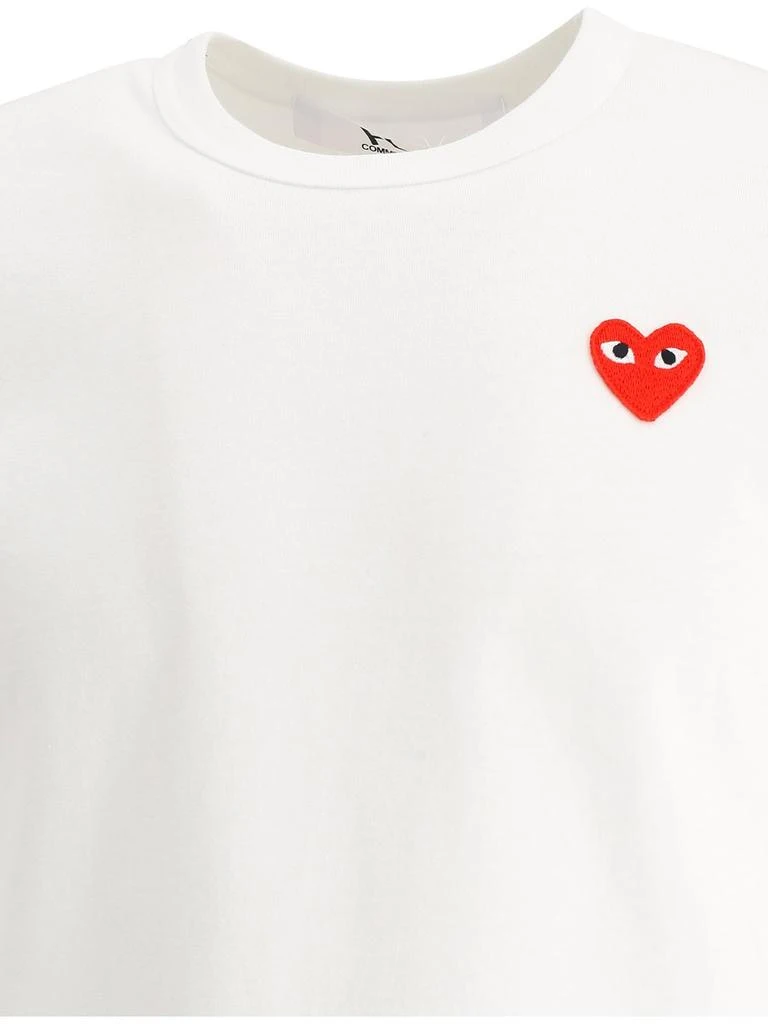 Comme des Garçons Play Comme des Garçons Play Heart Logo Patch Crewneck T-Shirt 3