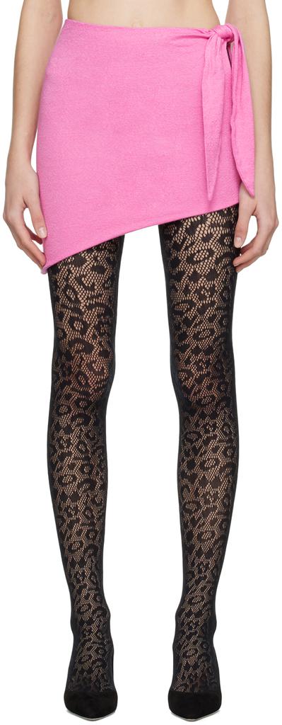 Puppets and Puppets Pink Michael Stars Edition Miniskirt