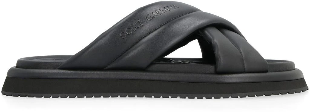 Dolce & Gabbana Dolce & Gabbana Eco-Leather Slides 2