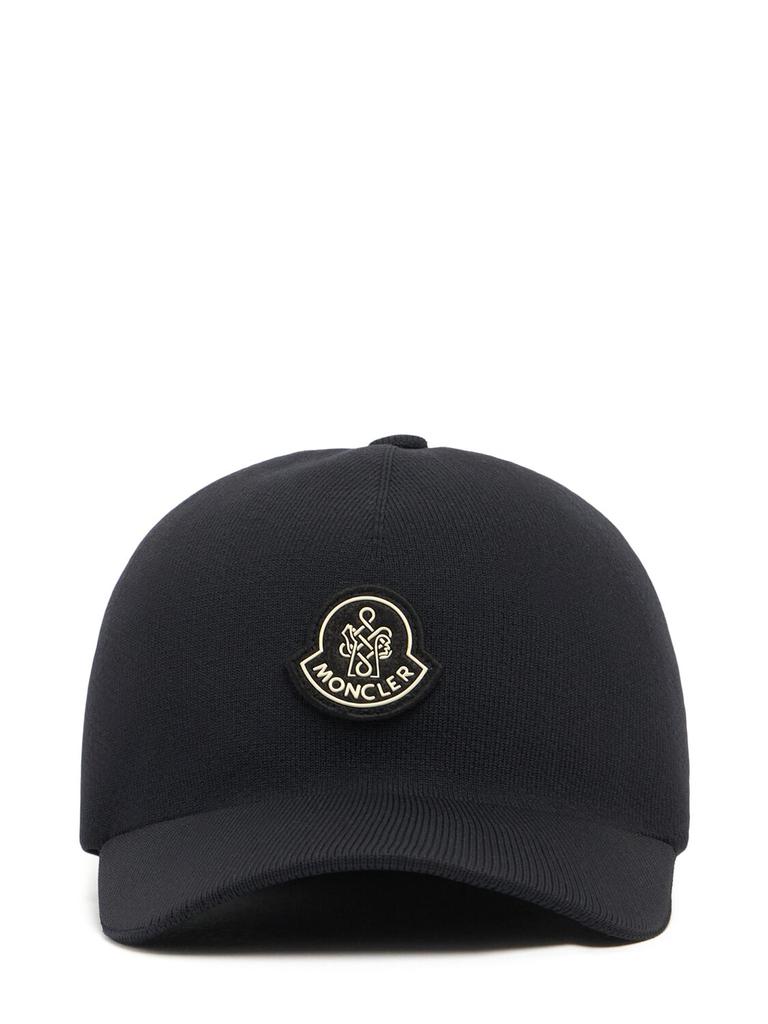 ハット MONCLER Logo embroidery cap Moncler Embroidered Logo Baseball Cap | Harrods US