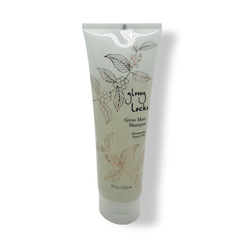 100% Pure Glossy Locks Grow More Shampoo 8 oz 1
