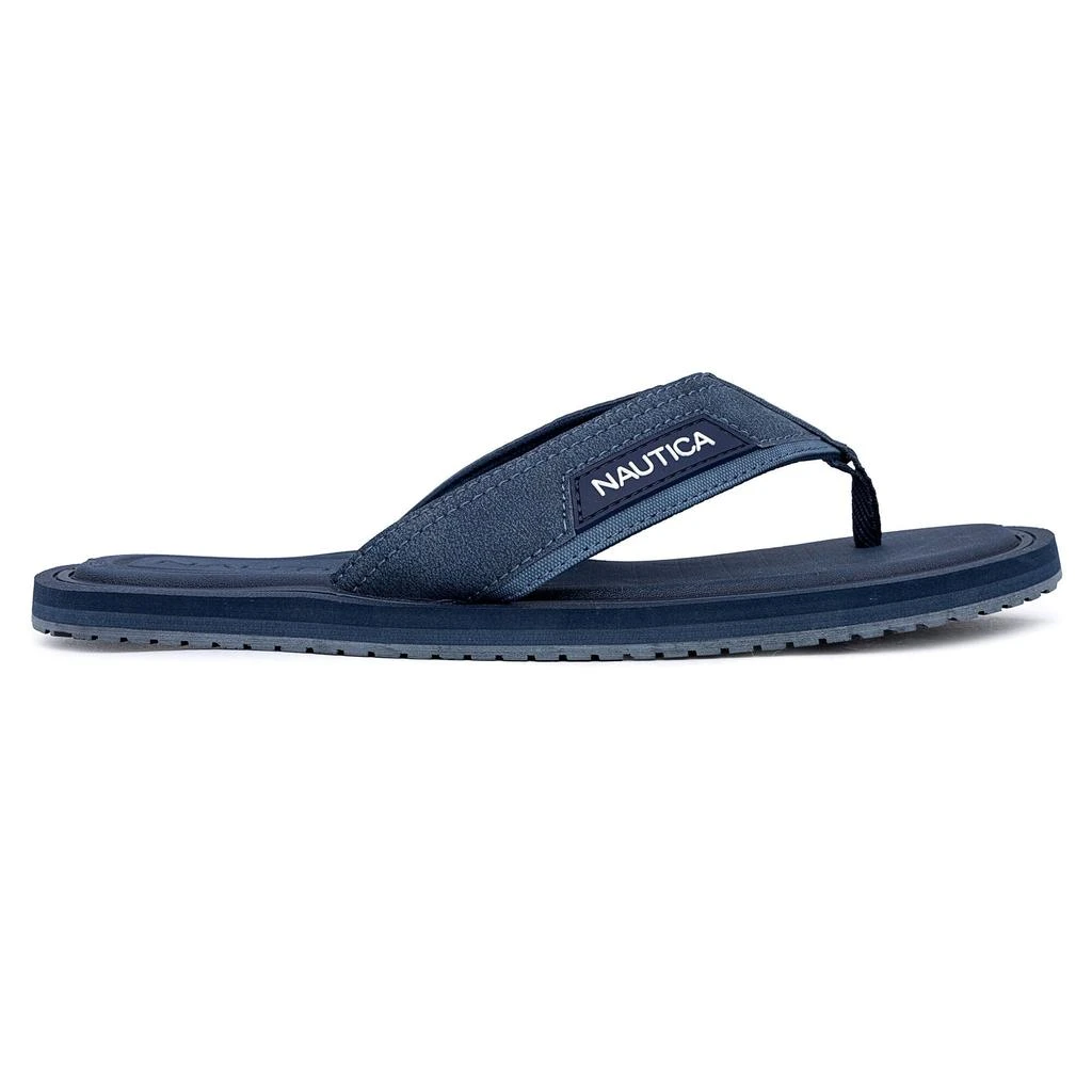 Nautica Mens Logo Flip-Flop 3