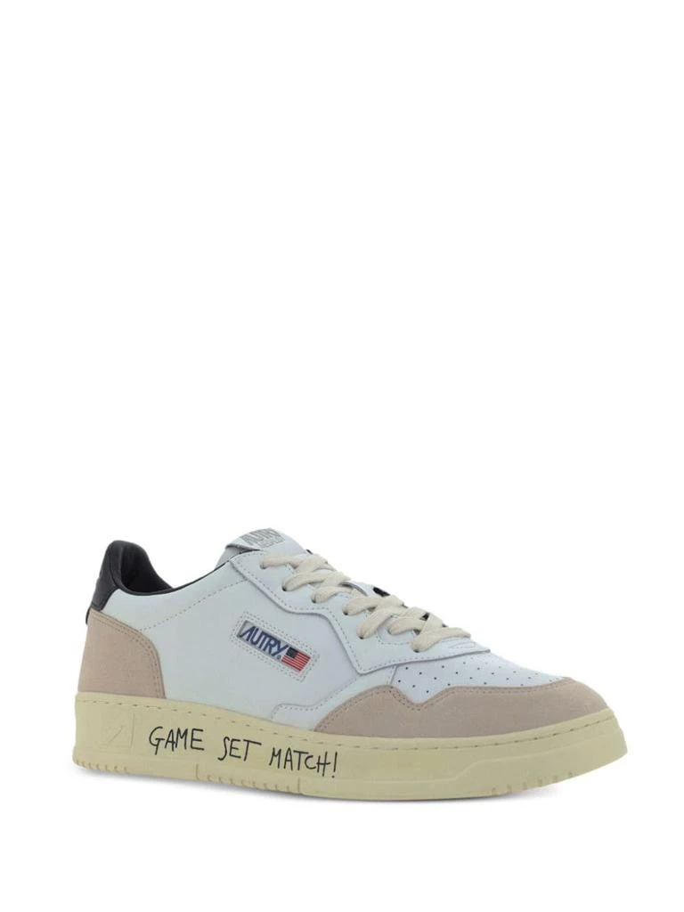 Autry AUTRY - Medalist Low Leather And Suede Sneakers 2
