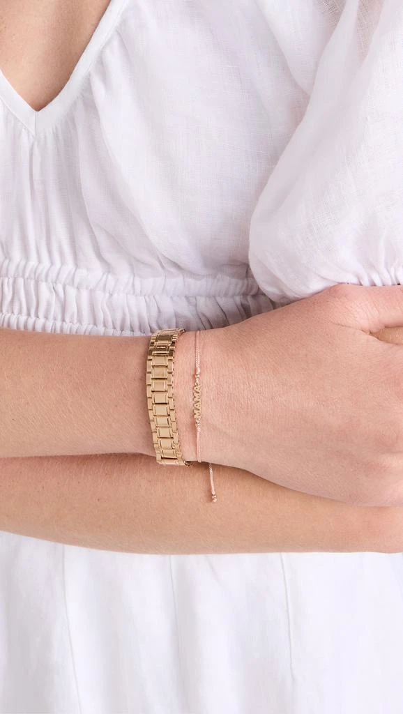 Zoe Chicco 14k Gold Mama Word Bracelet 2