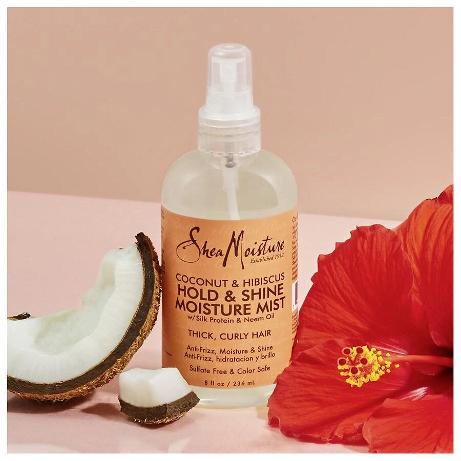 SheaMoisture Hold and Shine Moisture Mist Coconut and Hibiscus 5