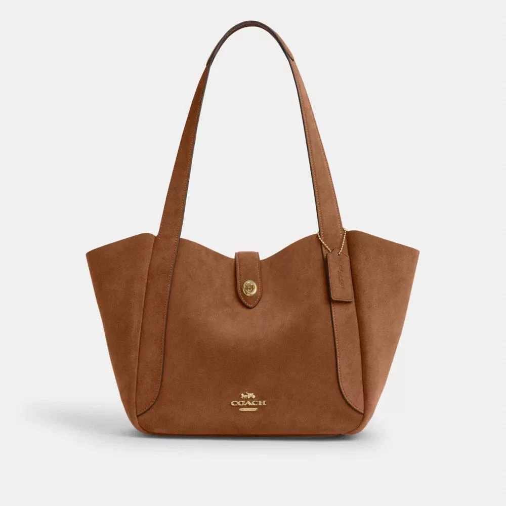 Coach Hadley Turnlock Tote Bag 1