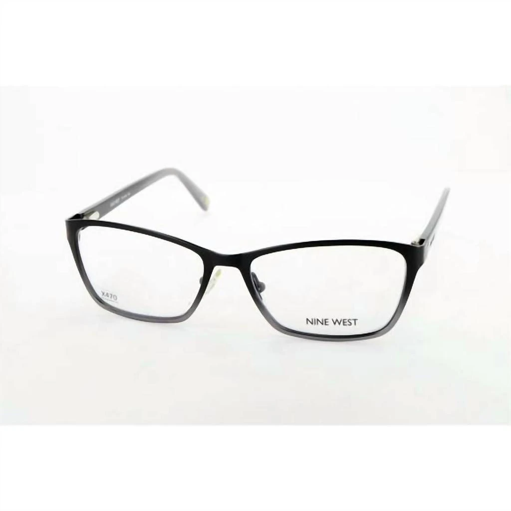 Nine West Women
s Nw1043 Rectangle Eyeglasses In Black Fade