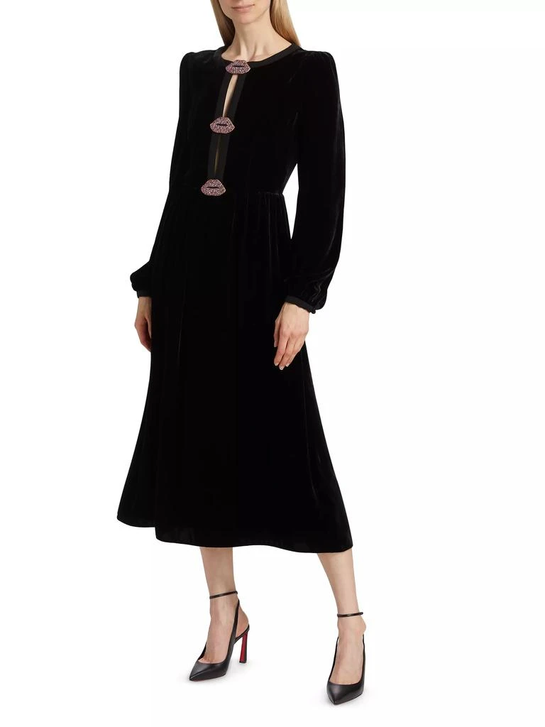 Saloni Camille Bows Dress 2