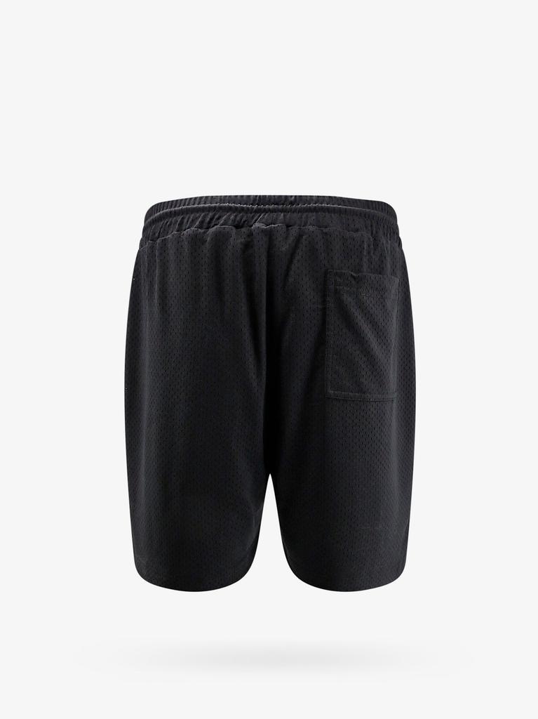 Represent Nylon bermuda shorts with frontal logo print