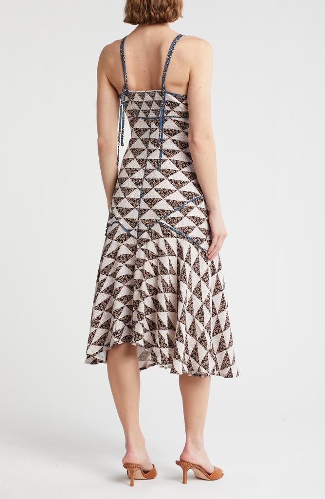 Joie Night Patchwork Maxi Dress