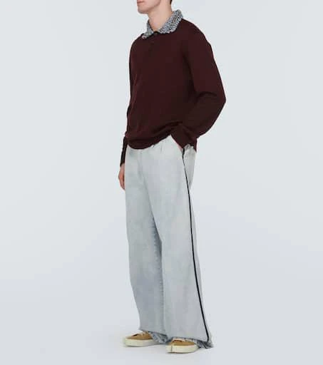 MAISON MARGIELA High-rise wide-leg jeans 2