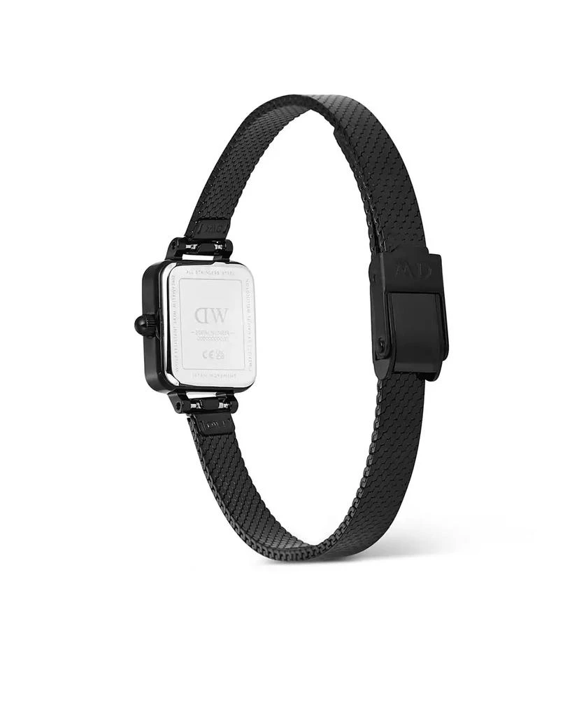 Daniel Wellington Women's Analog Black Stainless-Steel Watch, 16mm 4