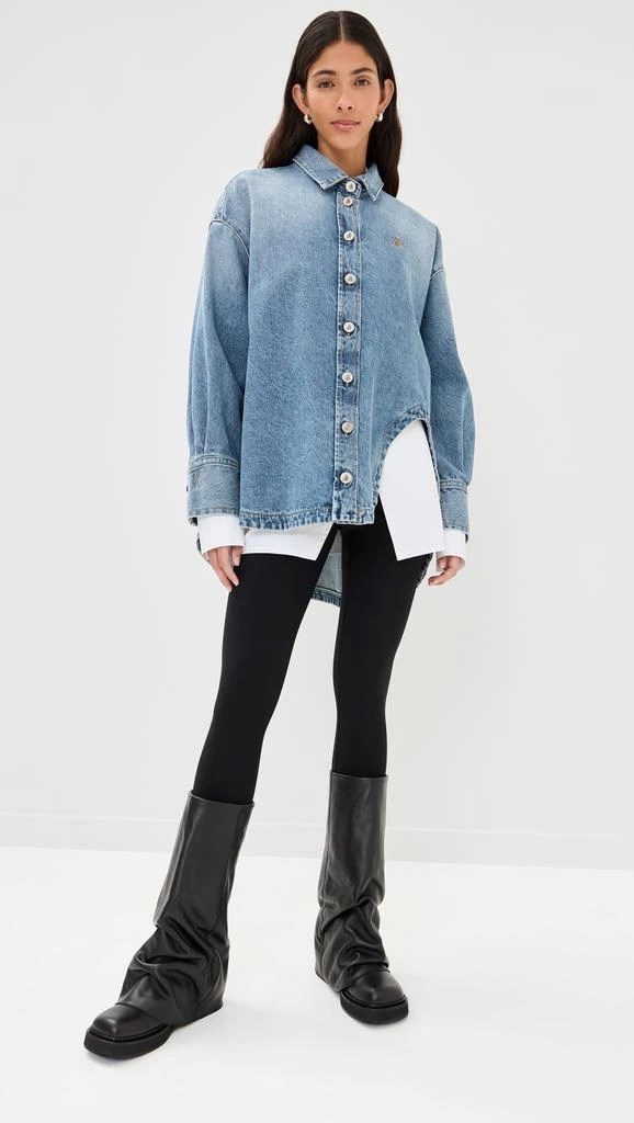 The Attico Denim Blouson 4