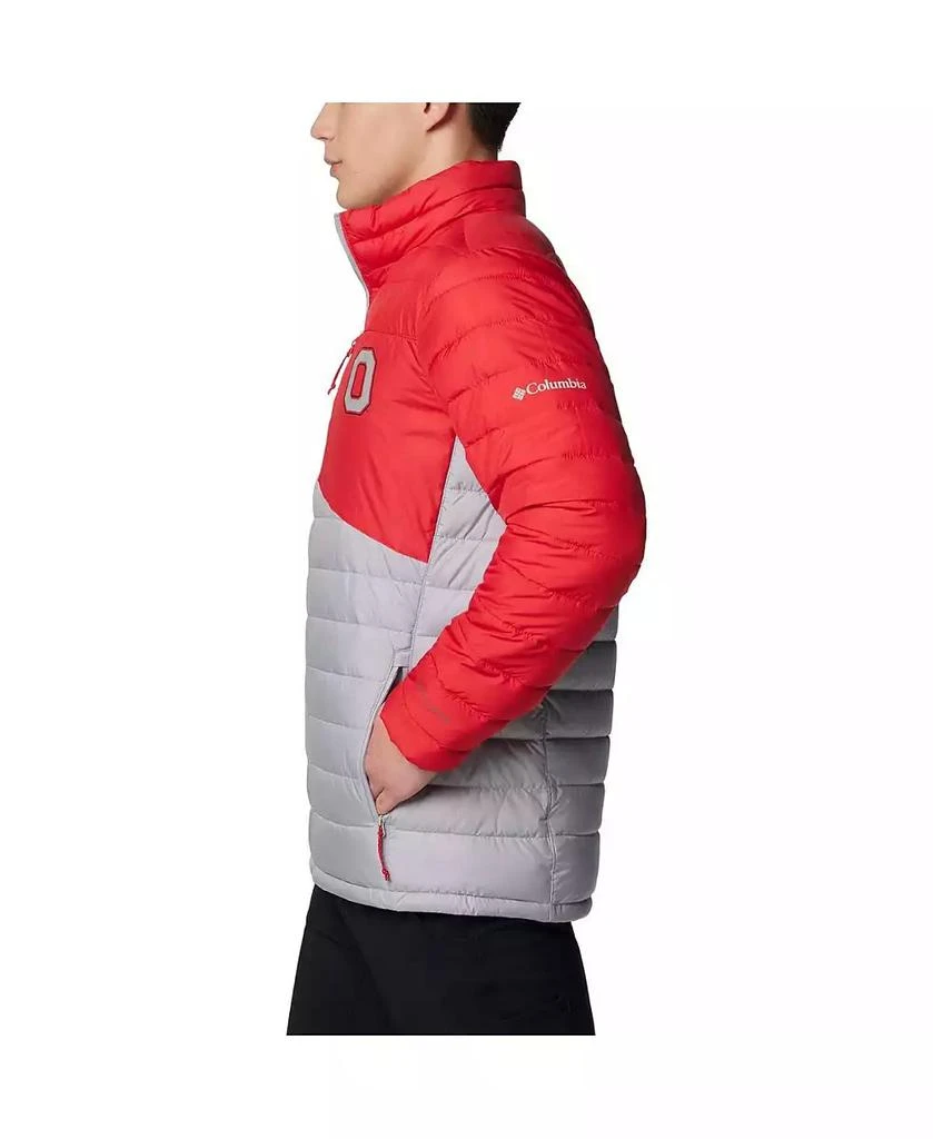 Columbia Men's Gray Ohio State Buckeyes Double Blitz Omni-Heat Infinity Insulated Full-Zip Jacket 4