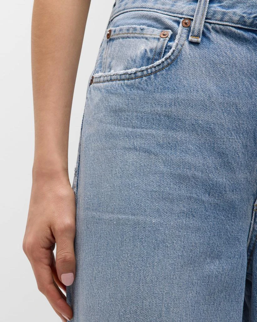 AGOLDE Dame High Rise Wide-Leg Jeans 7