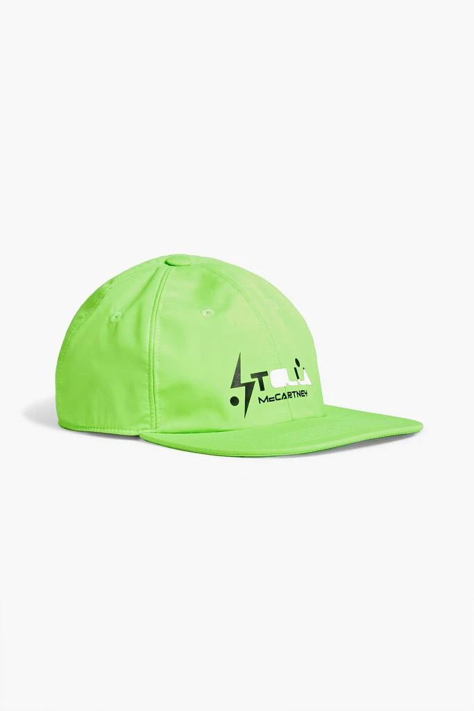 Stella McCartney lime green baseball hat size medium adidas by Stella McCartney Run Cap - Green Spark/Dove Grey  main image 3