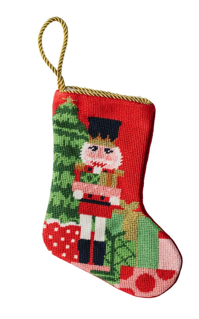 Bauble Stockings Bauble Stockings - Set-of-Two Classic Nutcracker Stockings - Red - Moda Operandi