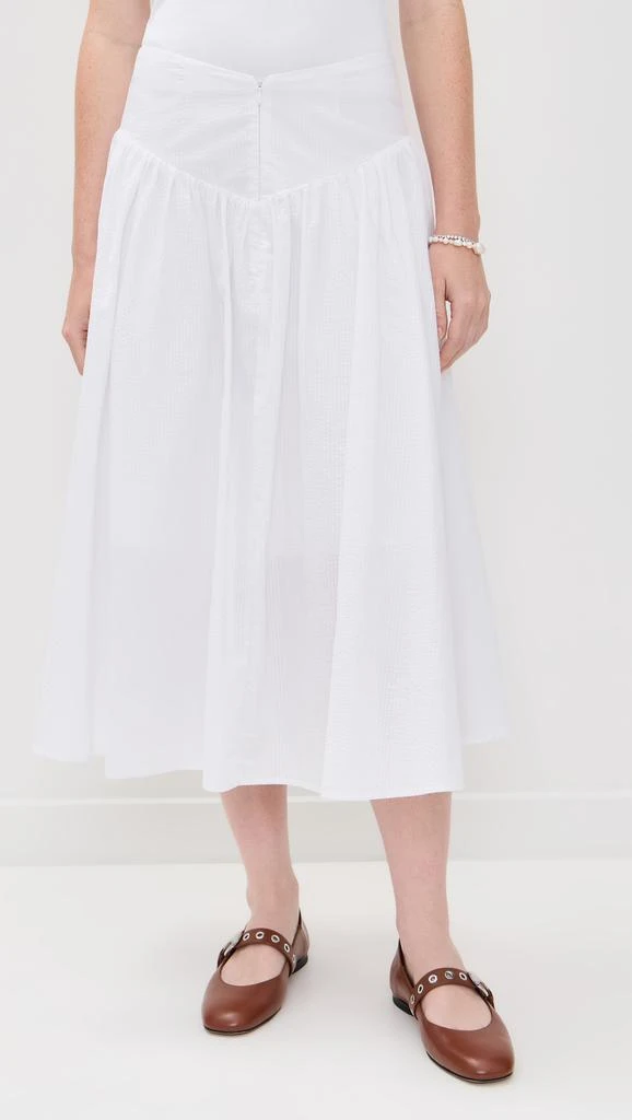 Peachy Den Deba Porcelain Midi Skirt 1