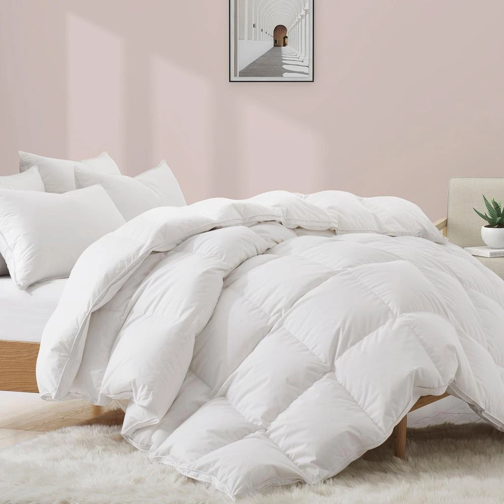 Puredown Made in Germany 800 Fill Power 90% Down Fill European White Goose Down Comforter - Extra Warm 1