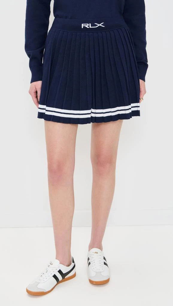 Ralph Lauren Cotton Blend Pleated Skort 6
