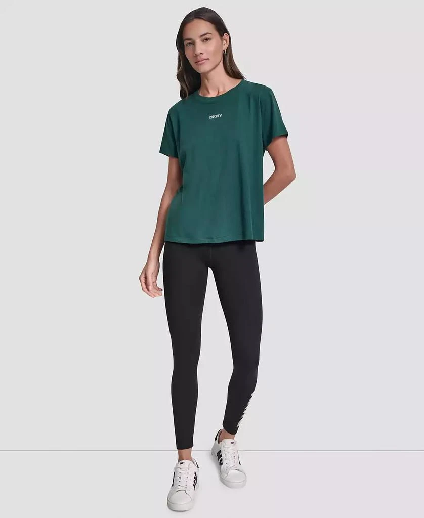 DKNY Women's Studded-Logo T-Shirt 11