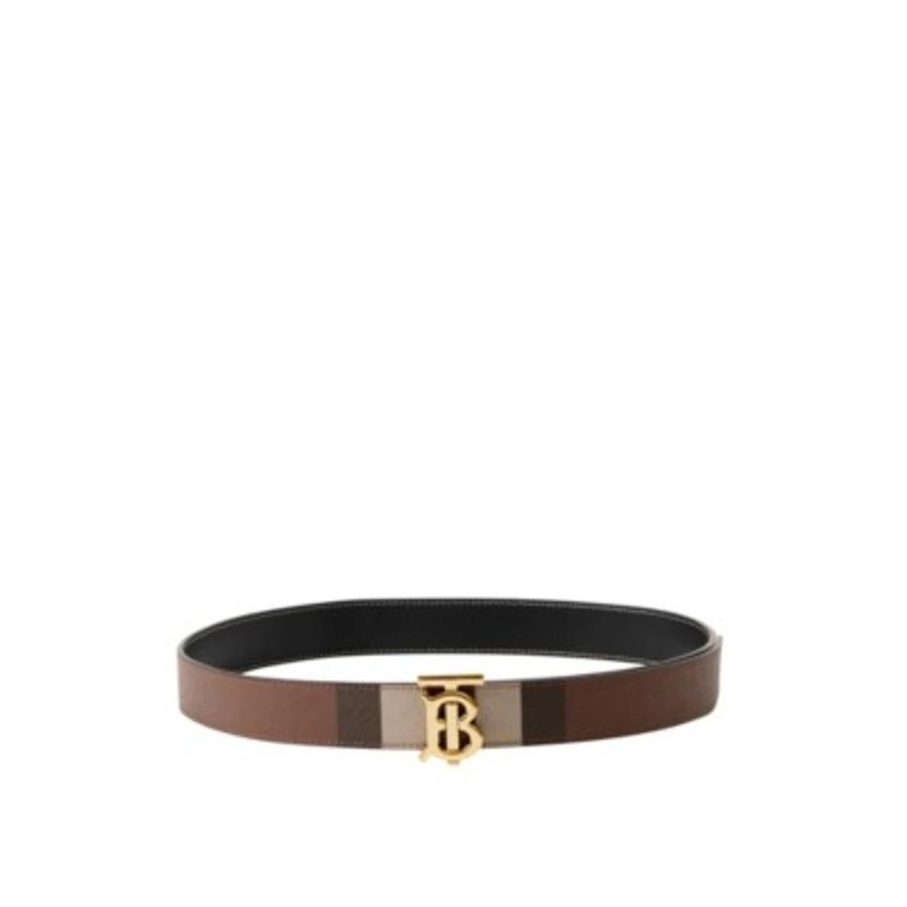 Burberry Reversible check TB belt 1